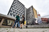 Wznowiono prace przy apartamentowcu Brda przy ul. Dworcowej w Bydgoszczy. Termin oddania mieszkań znów przesunięty