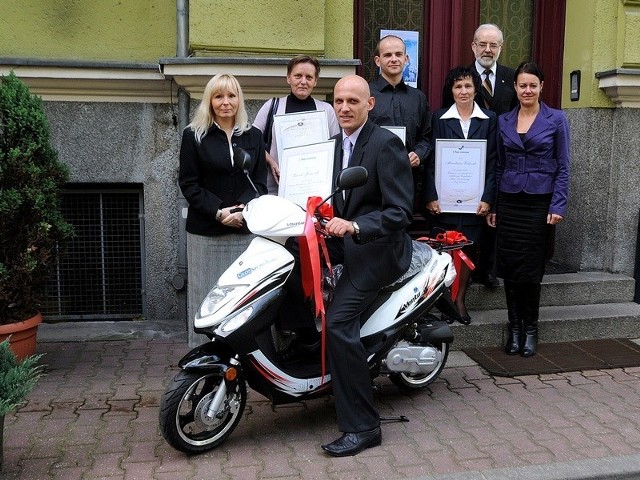 Leszek Jaroszuk odjechał dzisiaj z nagrodą.