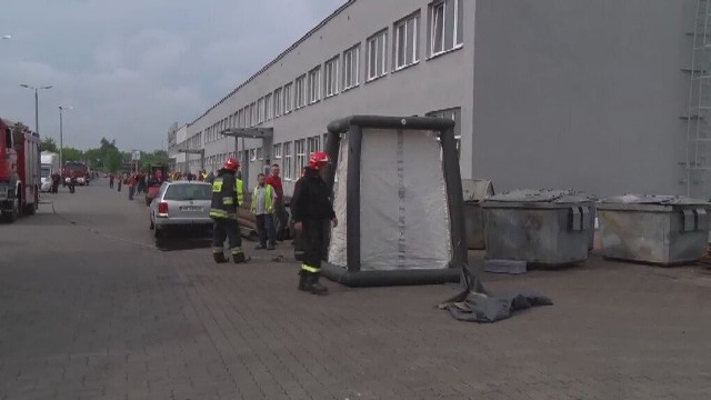 19 osób z objawami zatrucia trafiło do szpitala po awarii w zakładzie Techmatik w Radomiu.