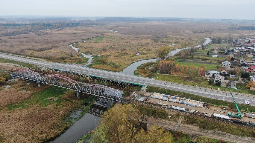 Budowa nowego mostu w Uhowie