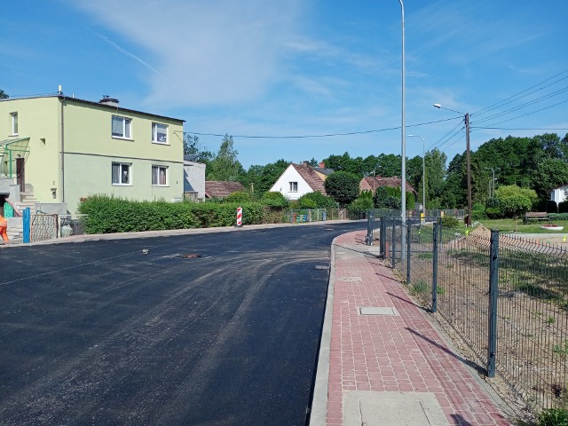 W gminie Słupsk prowadzone są prace związane z modernizacja dróg.