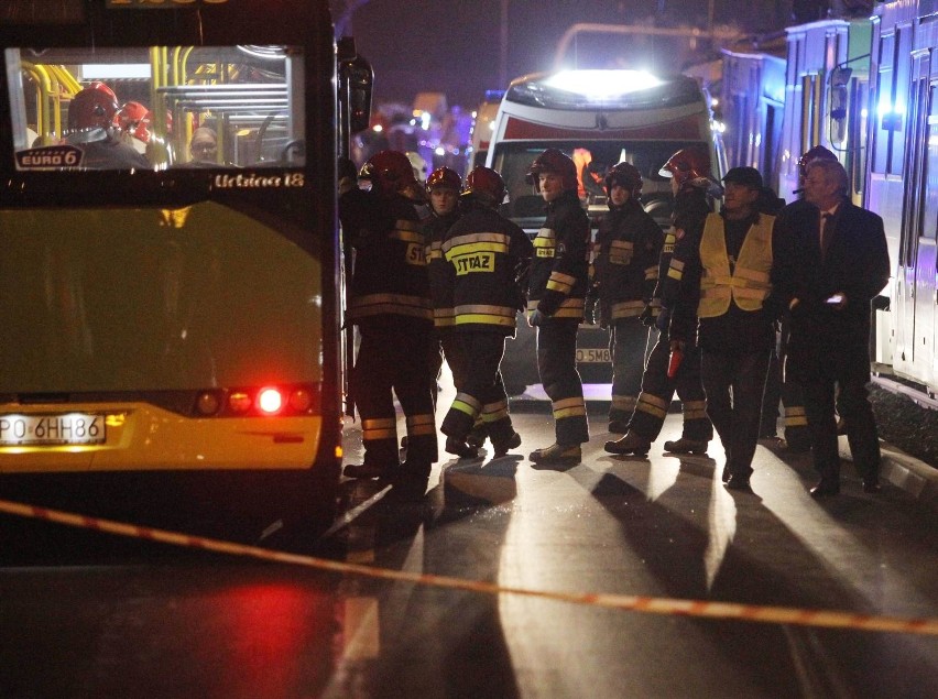 MPK Poznań - wypadek tramwajowy na Grunwaldzkiej: Zebrali...