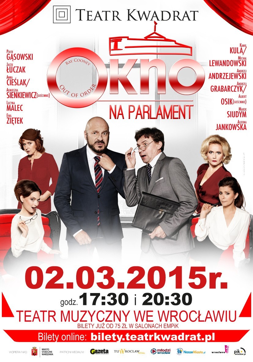 "Okno na parlament" w Teatrze Muzycznym we Wrocławiu