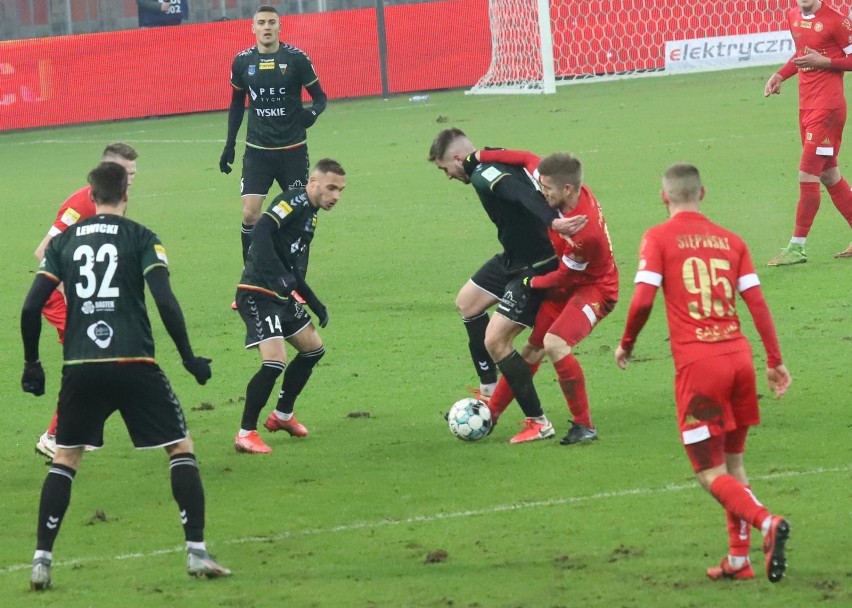 03.12.2020 gks tychy - widzew lodz fot. karina trojok /...