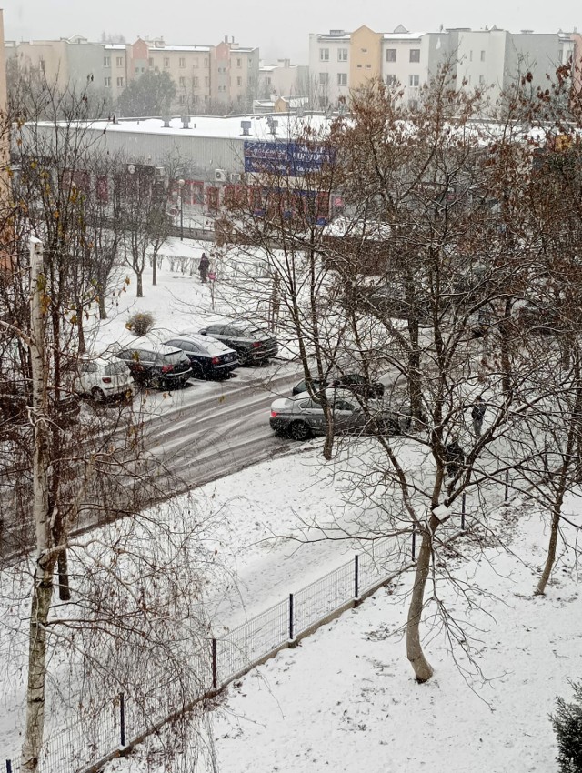 W sobotę przed południem na ulicy Paderewskiego na wysokości biedronki doszło do kolizji. Więcej zdjęć z ataku zimy w regionie radomskim na kolejnych zdjęciach.