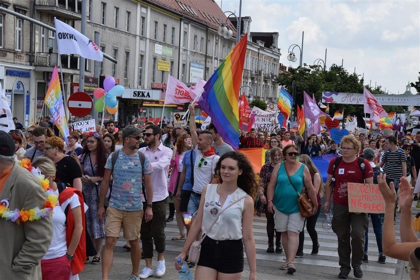 I Marsz Równości w Częstochowie. Były próby jego...