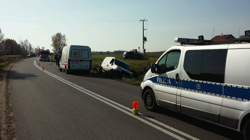 Gumienice. Samochód potrącił rowerzystę. Mężczyzna zmarł