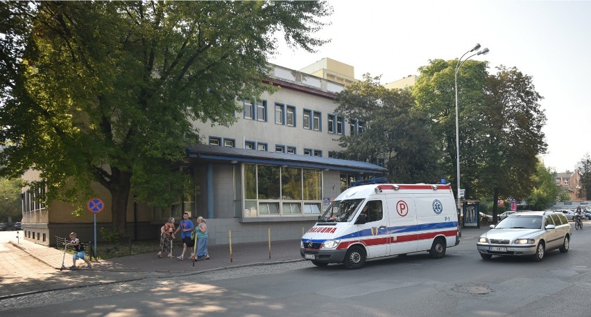 W ambulatorium Wojewódzkiej Stacji Ratownictwa Medycznego...