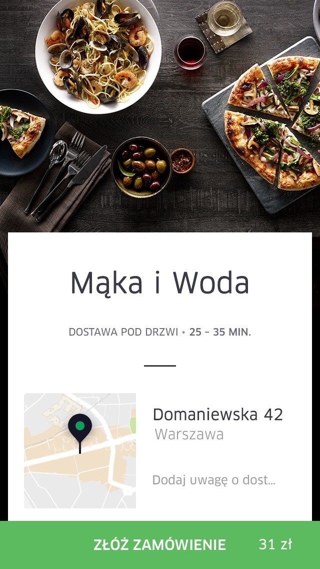 Uber i nowa aplikacja UberEATS