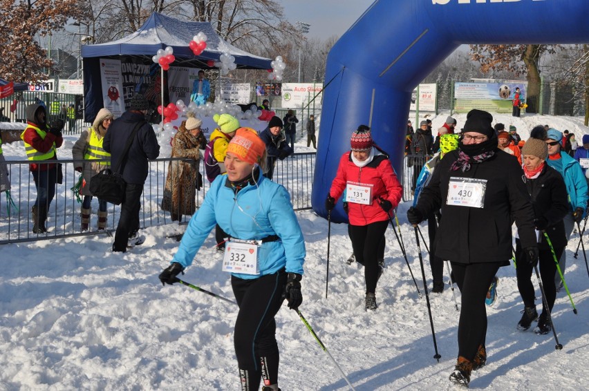 Nordic Walking z Sercem dla WOŚP 2017 w Parku Śląskim