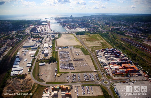 Nowy terminal Portu Gdynia będzie zlokalizowany w bezpośrednim sąsiedztwie terminali kontenerowych