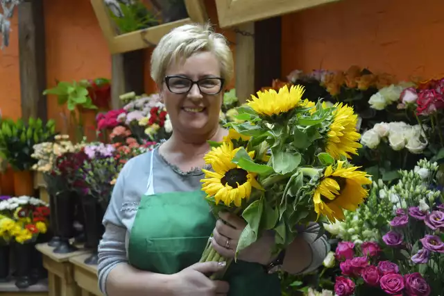 Elżbieta Dratwińska prowadzi kwiaciarnię na Górczynie już od 20 lat