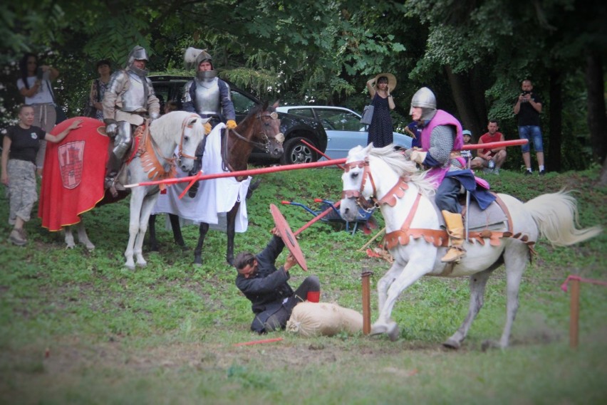 Piknik Rycerski w Kurozwękach. Piękne pokazy walk i jeździectwa. Każdy może też spróbować własnych sił (ZDJĘCIA)