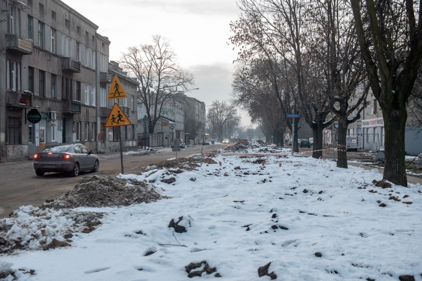 Rusza ostatni etap przebudowy ul. Dąbrowskiego. Od poniedziałku zamknięty będzie kolejny odcinek