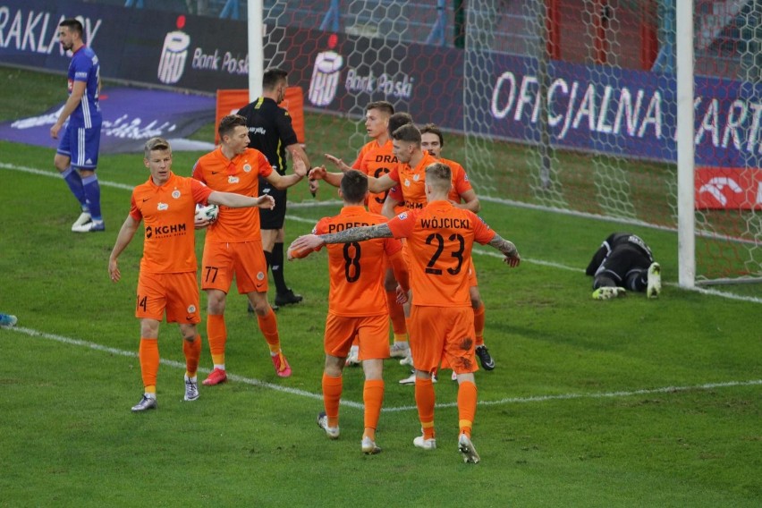 Piast Gliwice - Zagłębie Lubin 1:1 (1:1)