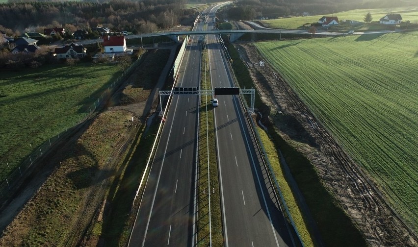 Budowa drogi ekspresowej S6 pomiędzy Słupskiem a Gdańskiem....