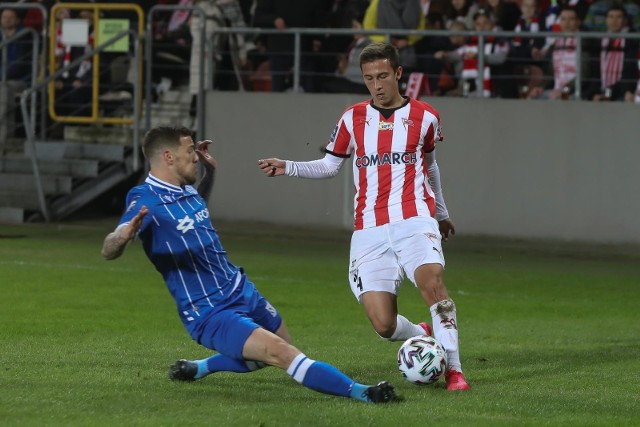 Ivan Fiolić podczas meczu Cracovia - Lech Poznań