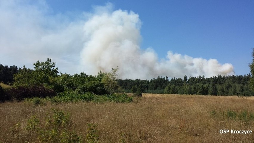 Pożar w Hucisku