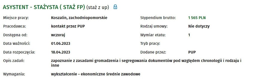 Nowe oferty pracy w Koszalinie. Kogo szukają pracodawcy?...