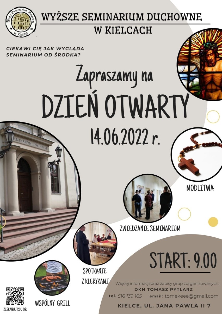 14 czerwca Dzień Otwarty w Wyższym Seminarium Duchownym w Kielcach. Można poznać miejsce, w którym kształcą się przyszli kapłani