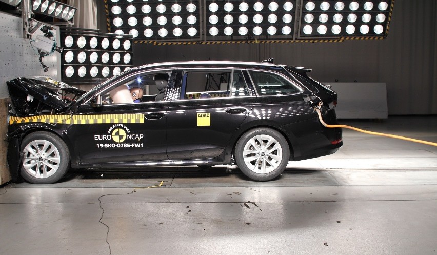 Skoda Octavia. Fot. Euro NCAP