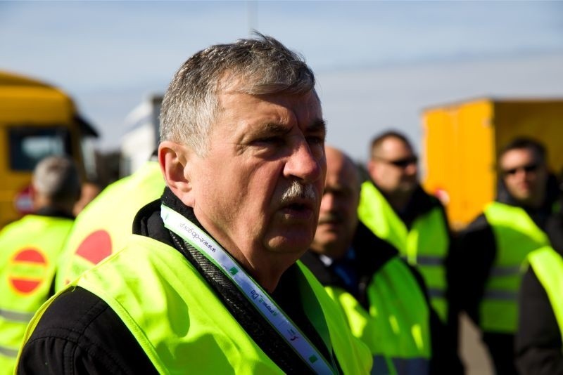 Przewoźnicy protestowali w Porosłach i Choroszczy