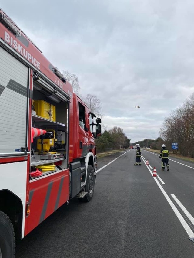 - W wypadku uczestniczył jeden samochód. W wyniku zdarzenia jedna osoba została poszkodowana - relacjonuje dyżurny poznańskich strażaków, którzy zgłoszenie otrzymali o godz. 12.53