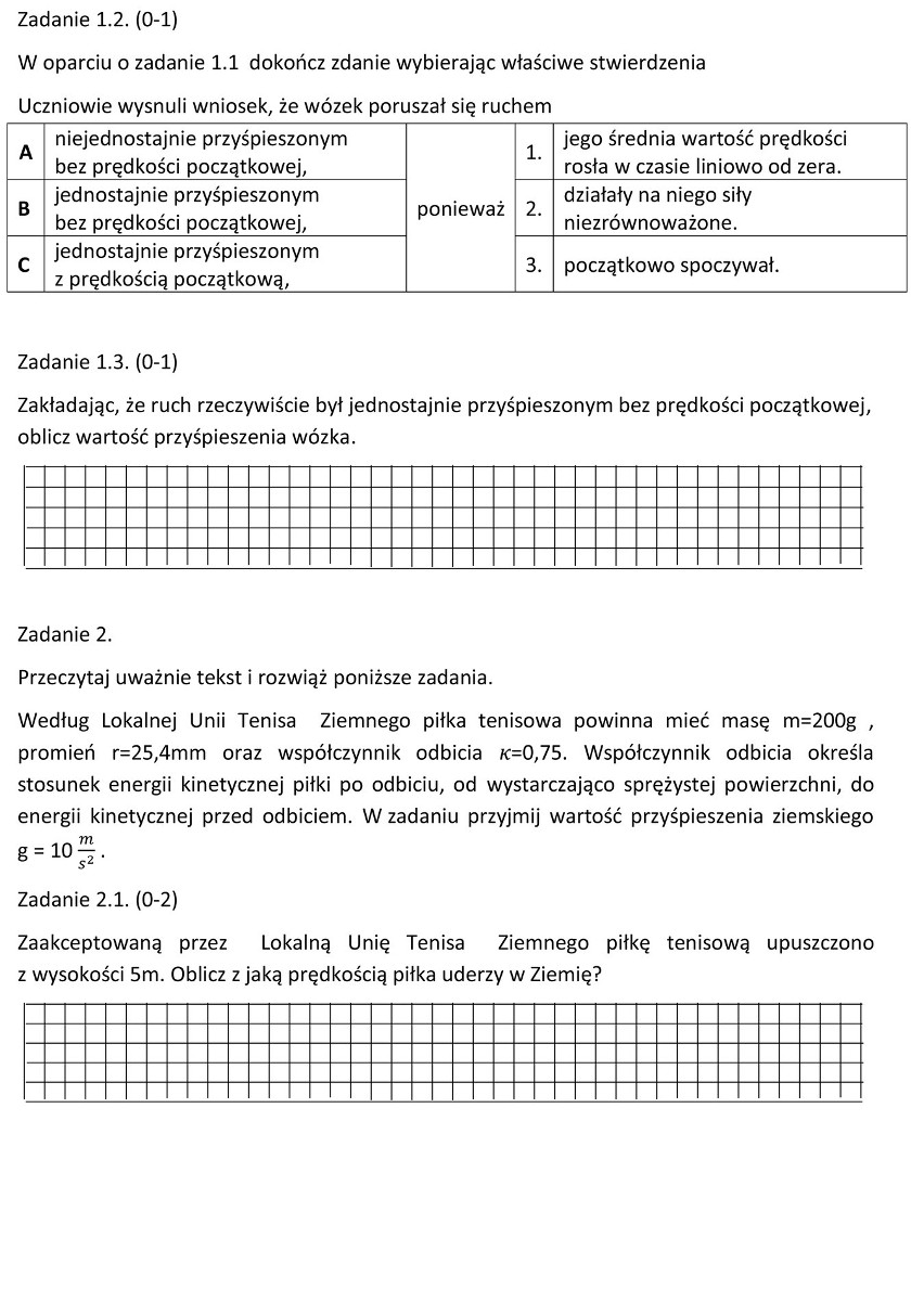 Matura próbna 2020 z fizyki. Rozwiąż zadania, sprawdź swoją wiedzę. Zdaj maturę z Nowinami