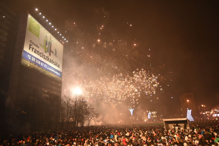 Sylwester 2014 Katowice: Tak witaliśmy Nowy Rok 2015