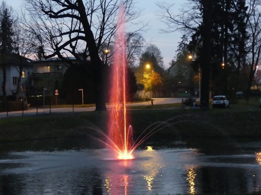 W nocy ukradli fontannę z parku 