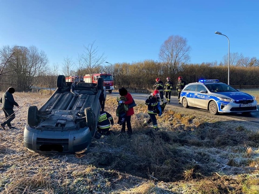 Dachowanie auta na Zagrodowej