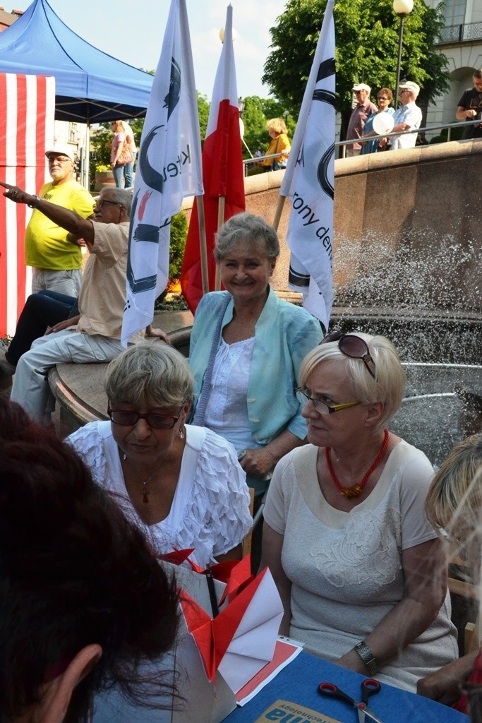 Piknik KOD Podbeskidzie w Bielsku-Białej z okazji 4 czerwca