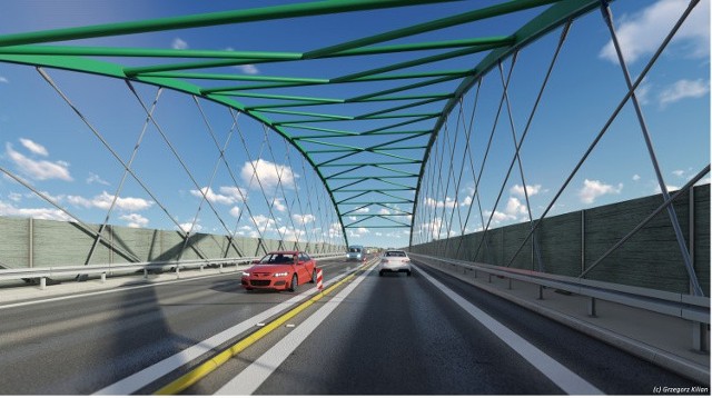 Tak będzie wyglądał przebieg obwodnicy północnej Kędzierzyna-Koźla mostem nad Kanałem Gliwickim. Wojewoda Opolski podpisał już decyzję o zezwoleniu na realizację inwestycji drogowej (ZRID) w ciągu drogi krajowej nr 40.  Dokument umożliwia wykonawcy rozpoczęcie robót budowlanych. Zakończenie ich planowane jest na IV kwartał 2022 roku.