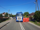Bielcza. Nie żyje rowerzystka potrącona przez ciężarówkę na drodze powiatowej 1421 w Bielczy 18.06.2021