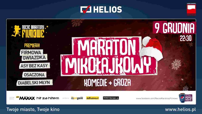 Maraton Mikołajkowy w kinach Helios