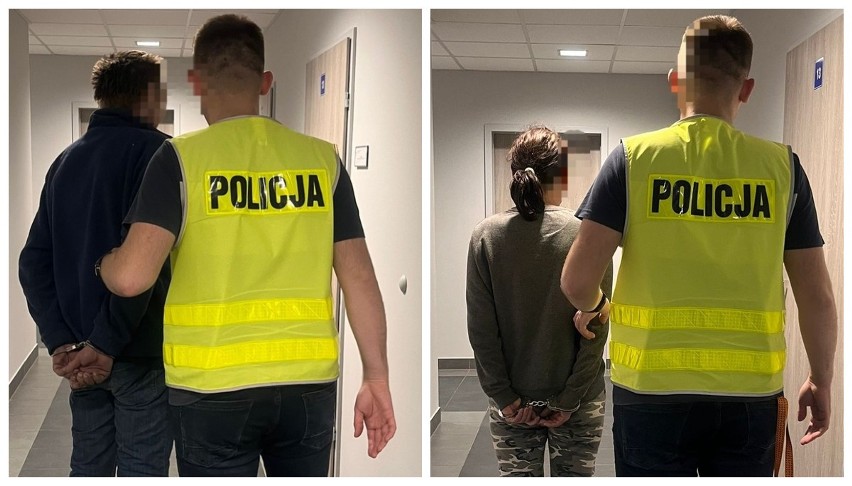 Policjanci z Krapkowic zatrzymali dwie osoby, które weszły...
