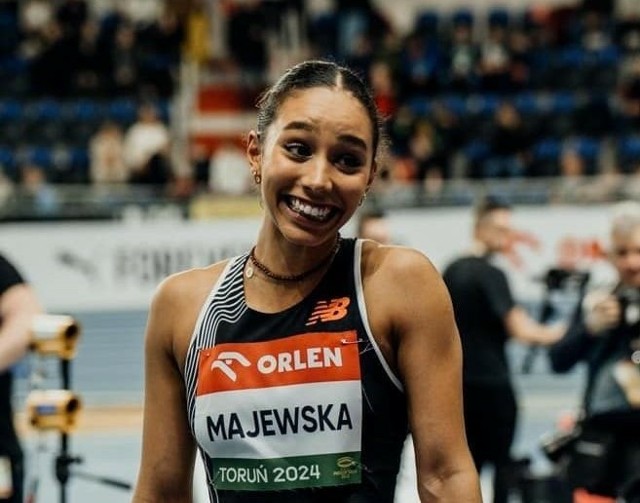 Lubuscy lekkoatleci zdobyli pięć medali halowych mistrzostw Polski seniorów. Na zdjęciu Marika Majewska.