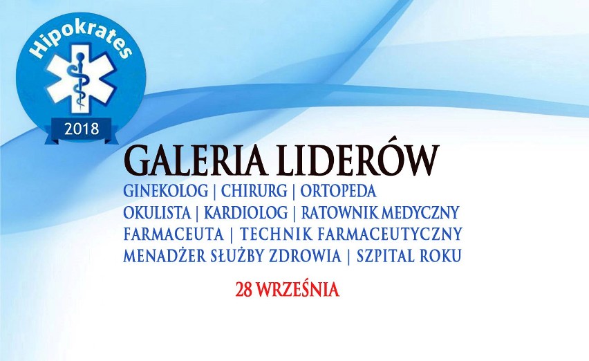 HIPOKRATES 2018 | Liderzy wojewódzkich kategorii plebiscytu