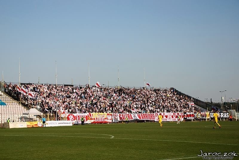 Kibice Łódzkiego Klubu Sportowego po raz drugi z kolei...