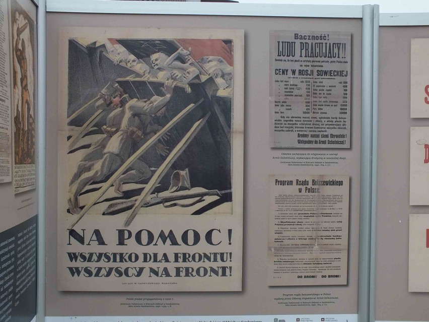 Na Narodowe Święto Niepodległości w Starachowicach wystawa o wojnie polsko- bolszewickiej [ZDJĘCIA]