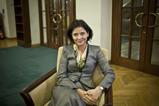 Joanna Mucha, posłanka PO z Lublina, kiedy szefowała resortowi sportu, wypromowała "ministrę".