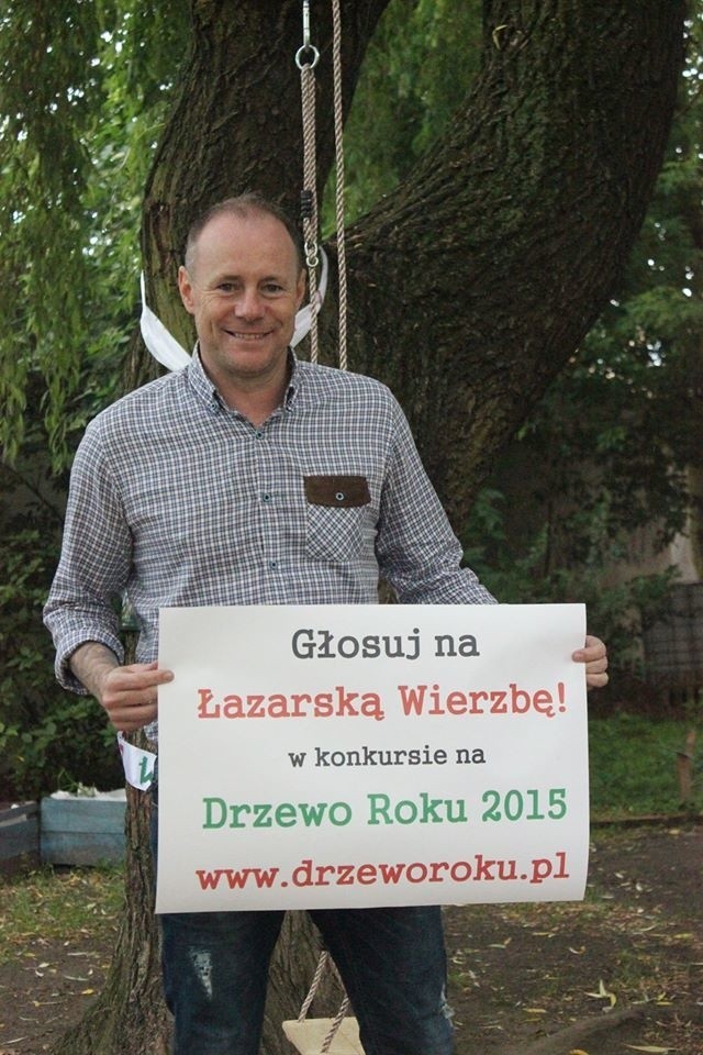 Drzewo Roku 2015: Wierzba z Łazarza walczy o zwycięstwo. Piotr Reiss zachęca do głosowania