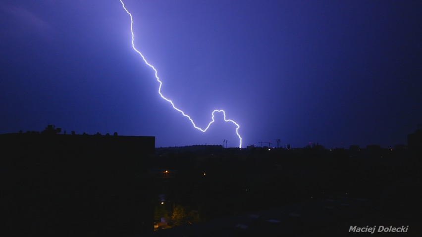 Burza we Wrocławiu w nocy z 9 na 10 sierpnia