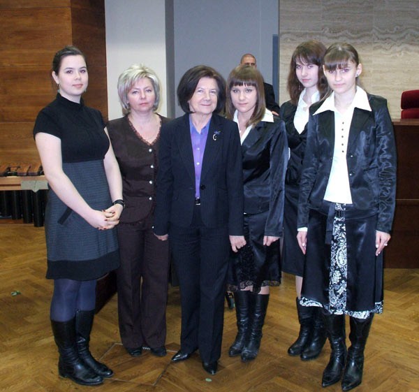 09 lutego 2010 r. Spotkanie z Pierwszą Damą.