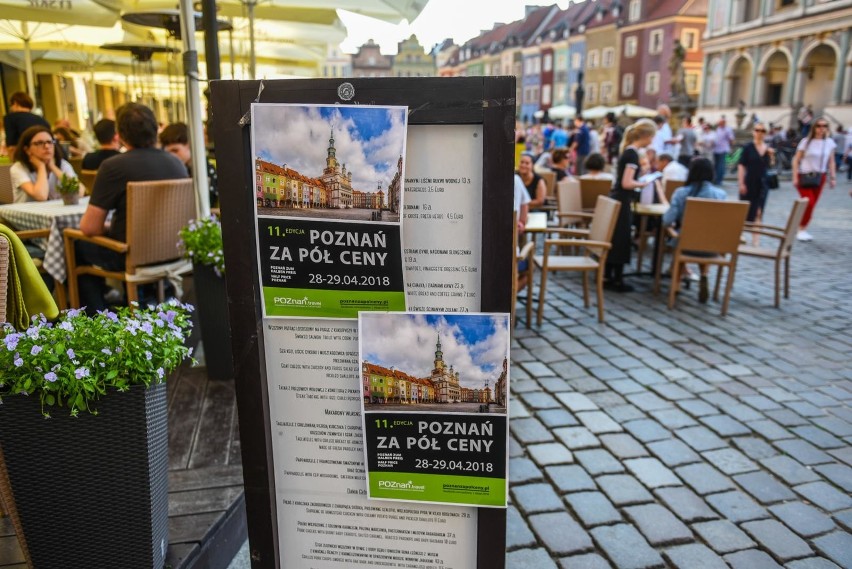 Akcja "Poznań za pół ceny" co roku przyciąga do stolicy...