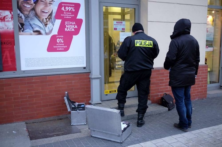 Napad na bank przy ulicy Głogowskiej