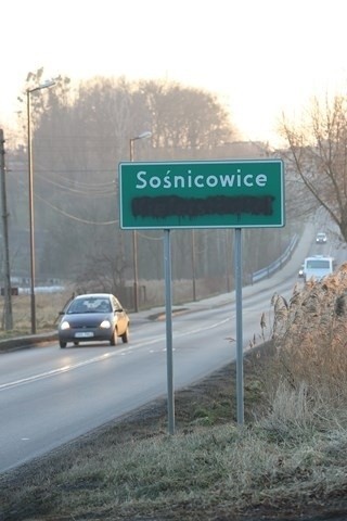 Dwujęzyczne tablice w Sośnicowicach
