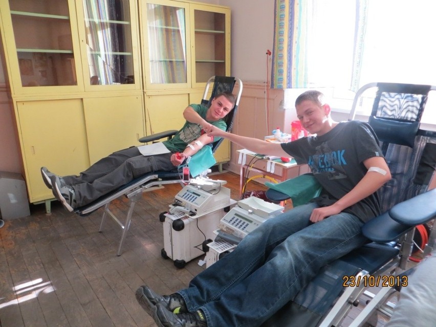 27 osób oddało krew w ramach akcji "Młoda Krew Ratuje...