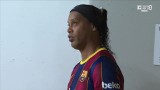 Ronaldinho wrócił. Czarował w meczu legend FC Barcelona - Real Madryt [WIDEO]