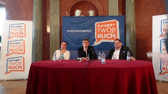 Kalisz i Palikot w Poznaniu. Spotkanie zostało zakłócone